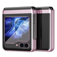 Etui do Samsung Galaxy Z Flip7 FE / Z Flip6, PC Case, przezroczyste / różowe