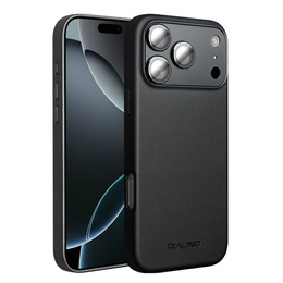 Etui QIALINO do iPhone 17 Pro Max, do MagSafe, z ochroną aparatu, czarne