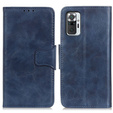 Skórzane Etui Wallet do Xiaomi Redmi Note 10 Pro, Blue