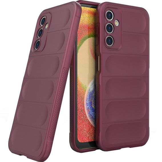 Etui do Samsung Galaxy A14 4G/5G, Gaming Shockproof, bordowe