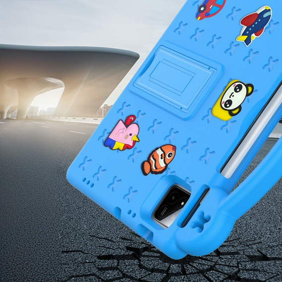 Etui do Xiaomi Pad 7 / 7 Pro, Cute Patterns, z podstawką, niebieskie