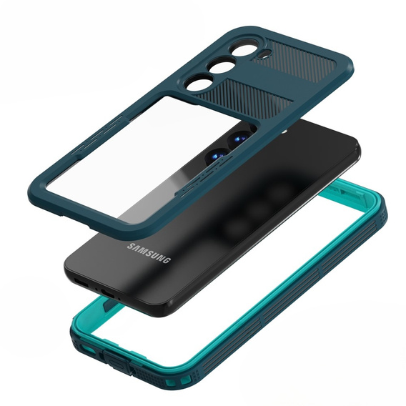 Etui Wodoodporne IP68 do Samsung Galaxy S23, zielone