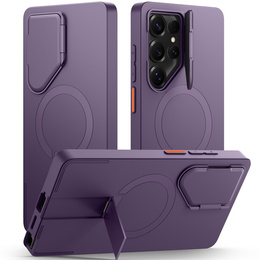 Etui do Samsung Galaxy S25 Ultra, Suritch Shockproof, do MagSafe, fioletowe