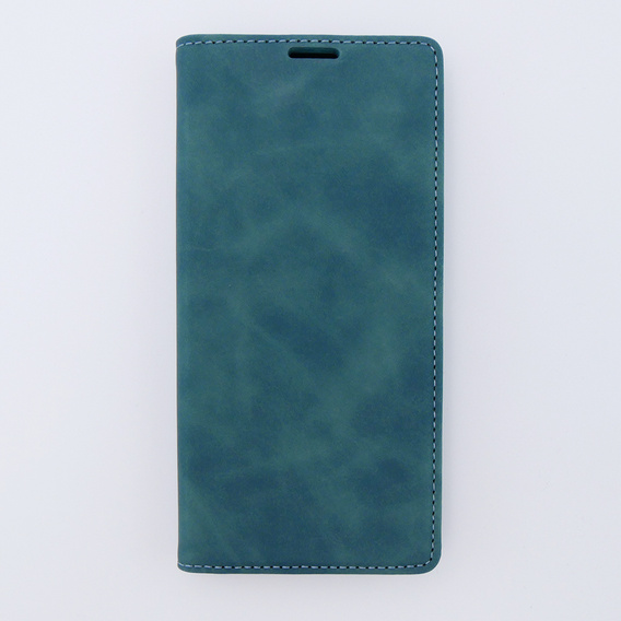Etui do Samsung Galaxy A34 5G, ERBORD Vintage portfel z klapką, niebieskie