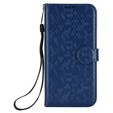 Etui z klapką do OnePlus Nord 5, Wallet Rhombus, niebieskie