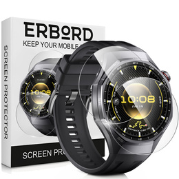 2x Szkło Hartowane ERBORD do Huawei Watch GT 6 Pro 46mm, Szybka