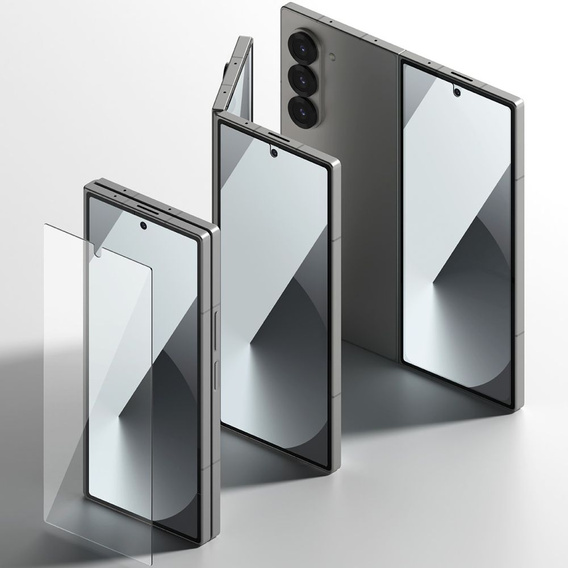 Szkło hartowane Ringke Cover Display do Samsung Galaxy Z Fold 6, dwie sztuki