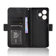 Etui z klapką do Oppo A5 Pro 5G, Card Slot, czarne