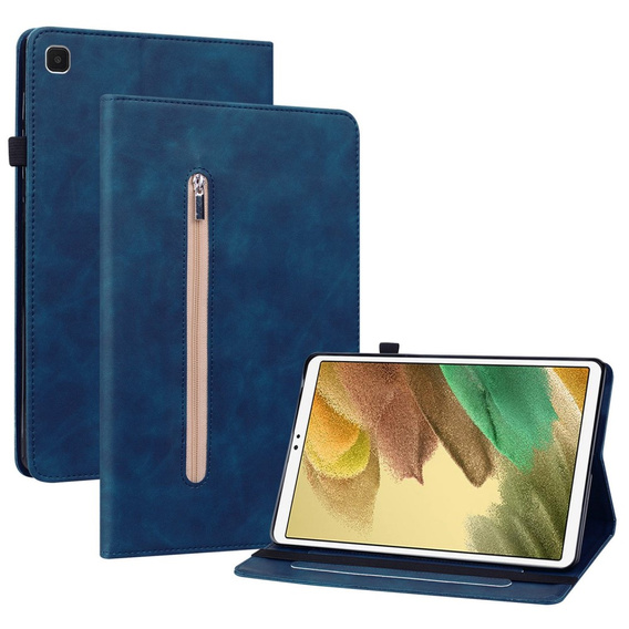 Etui do Samsung Galaxy Tab A7 Lite, Wallet Pen Slot, niebieskie