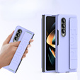 Etui do Samsung Galaxy Z Fold4 5G, z rączką, fioletowe