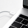Kabel USB do Lightning Baseus Superior Series, 2.4A, 0.25m - biały