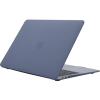 Etui ochronne do Macbook Air 13 (A2681) 2022, HardShell, niebieskie / lawendowe