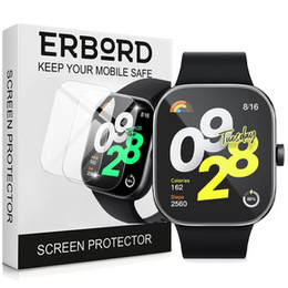 2x Szkło Hartowane ERBORD do Xiaomi Redmi Watch 4, Szybka
