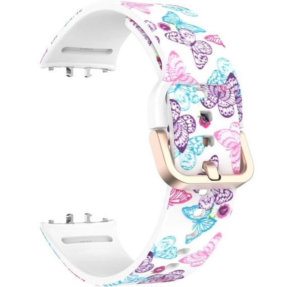 Pasek Silikonowy do Samsung Galaxy Fit 3, Butterfly