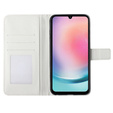 Etui z klapką do Samsung Galaxy A05s, Wallet, Butterflies niebieskie