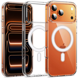 Etui do iPhone 17 Pro Max, do MagSafe, przezroczyste
