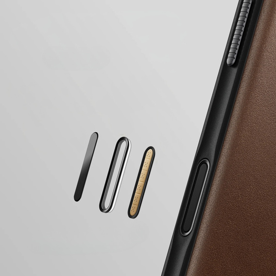 Etui Nomad do iPhone 17 Pro Max, Modern Leather Folio, brązowe