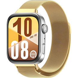 Bransoleta Milanese do Huawei Watch Fit 4 / 4 Pro / 3, Złota