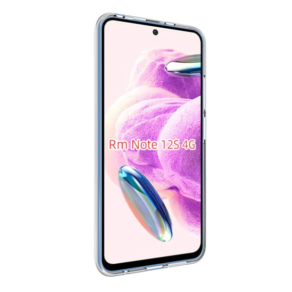 Etui cienkie do Xiaomi Redmi Note 12S 4G, Slim, przezroczyste