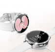 2w1 Etui + Szkło Hartowane do Samsung Galaxy Watch 6 40mm, Srebrne