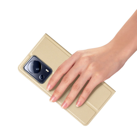 Etui Dux Ducis do Xiaomi 13 Lite, Skinpro, złote