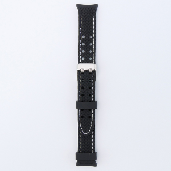 Pasek Silikonowy do Xiaomi Smart Band 10 / 9 / 8, Czarny / Szary