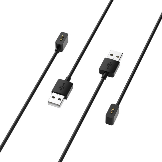 Ładowarka, kabel USB do Xiaomi Smart Band 10 / 9 / 8, Czarna