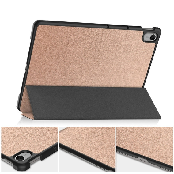 Zestaw Etui + Szkło Hartowane do Huawei MatePad 11.5, Smartcase, różowe rose gold