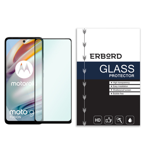 Szkło Hartowane 3D ERBORD do Motorola Moto G60