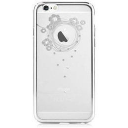 Etui DEVIA Garland Diamond With Swarovski Elements do iPhone 6/6S, srebrne