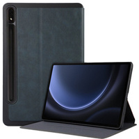 Etui do Samsung Galaxy Tab S9 FE+ Plus, Smartcase z miejscem na rysik, niebieskie