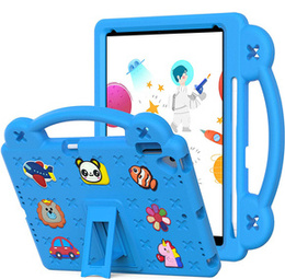 Etui do iPad 10.2" 2021/2020/2019 (9/8/7 gen.) / Air 10.5" 2019 (3 gen.) , Cute Patterns, z podstawką, Niebieskie