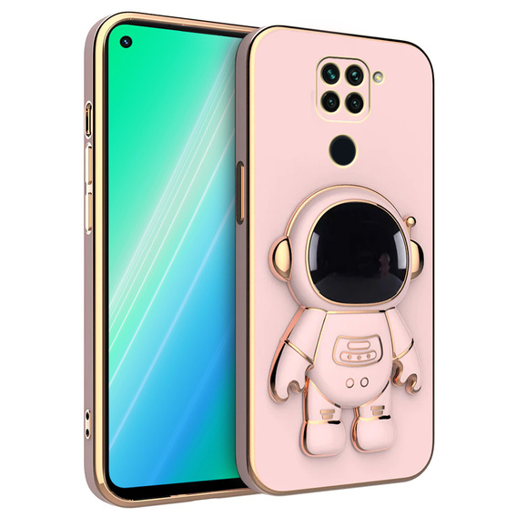 Etui do Xiaomi Redmi Note 9, Astronaut, różowe