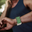 Pasek Nylonowy do Apple Watch 1/2/3/4/5/6/7/8/9/10/11/SE Ultra 1/2/3 42/44/45/46/49mm, Zielony