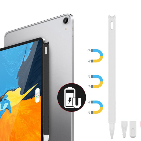 Silikonowe Etui na Rysik do Apple Pencil (2nd Generation), Białe