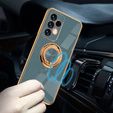 Zestaw Etui Electro Ring do Samsung Galaxy A13 4G, Grey + Szkło