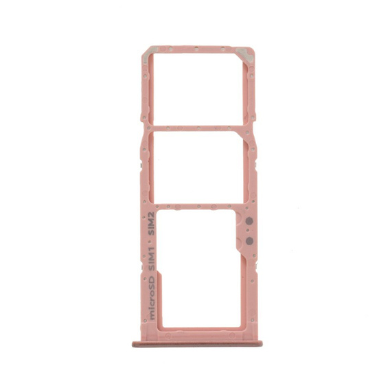 Tacka karty SIM + Micro SD do Samsung Galaxy A51 - Pink