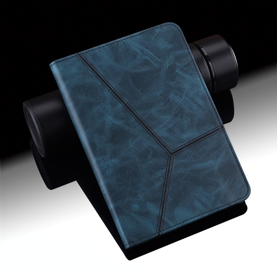 Etui do Samsung Galaxy Tab S10 Lite / S10 FE / S9 FE / S9, Classic, z miejscem na rysik, niebieskie
