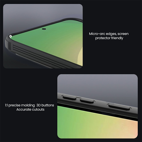 Etui NILLKIN do Samsung Galaxy A57 5G, Camshield Pro, przezroczyste / czarne