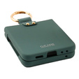Etui GKK Ring Holder do Samsung Galaxy Z Flip7 FE / Z Flip6, zielone
