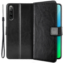 Etui z klapką do Sony Xperia 10 IV, Wallet, czarne