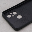 Etui do Xiaomi Redmi 12C, ERBORD Business, z blaszką do uchwytów samochodowych, szare