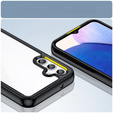 Etui do Samsung Galaxy A14 4G/5G, Fusion Hybrid, przezroczyste / czarne