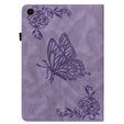 Etui do Samsung Galaxy Tab A11+, Butterfly, fioletowe
