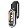 Etui z Diamentami do Xiaomi Smart Mi Band 9, Srebrne