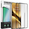 2x Szkło Hartowane do Vivo X200 Pro 5G, ERBORD 3D pełne, szybka na cały ekran