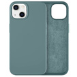 Etui ERBORD do iPhone 13 mini, Silicone, Pine Needle Green