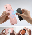 Etui do iPhone 17 Pro, Suritch Shockproof, do MagSafe – różowe