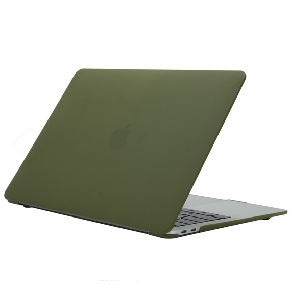 Etui ochronne do Macbook Air 13 (A2681) 2022 / Macbook Air 13 M3 (A3113) 2024 / M4 2025, HardShell, zielone