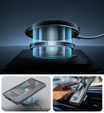 Etui pancerne do Samsung Galaxy S25 Ultra, Dexnor CamProtect MagSafe, niebieskie (Dwie ramki)